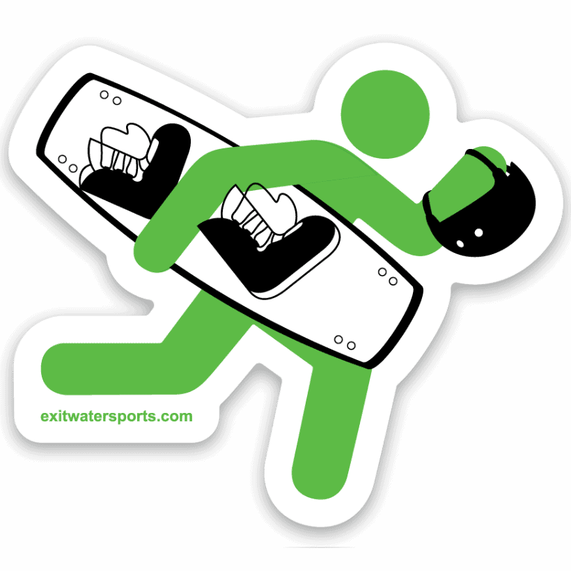 EXIT Watersports Sticker