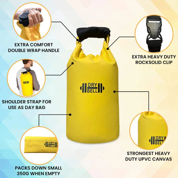 DryBell | Travel Kettle Bell Up to 16.5kg/35lb | Twin Pack