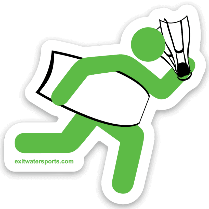 EXIT Watersports Sticker