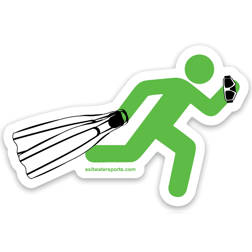 EXIT Watersports Sticker