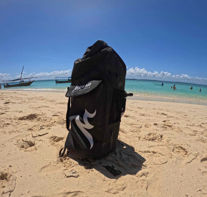 Surfboad Design Backpack Mokan SurfPack - The Surfboard Carrying Waterproof Backpack – EXIT