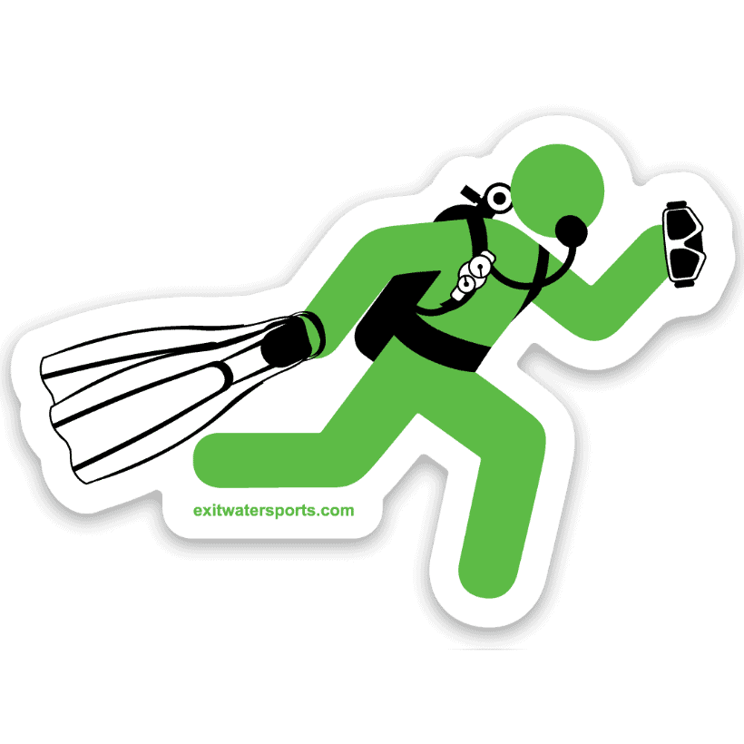 EXIT Watersports Sticker