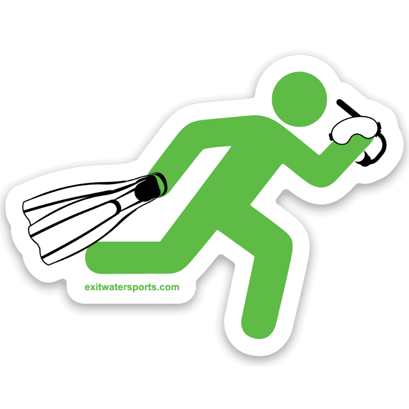 EXIT Watersports Sticker