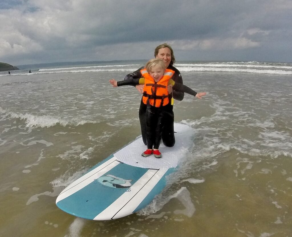 Family surfing and watersports - 5 activities to get involved with this season. #1